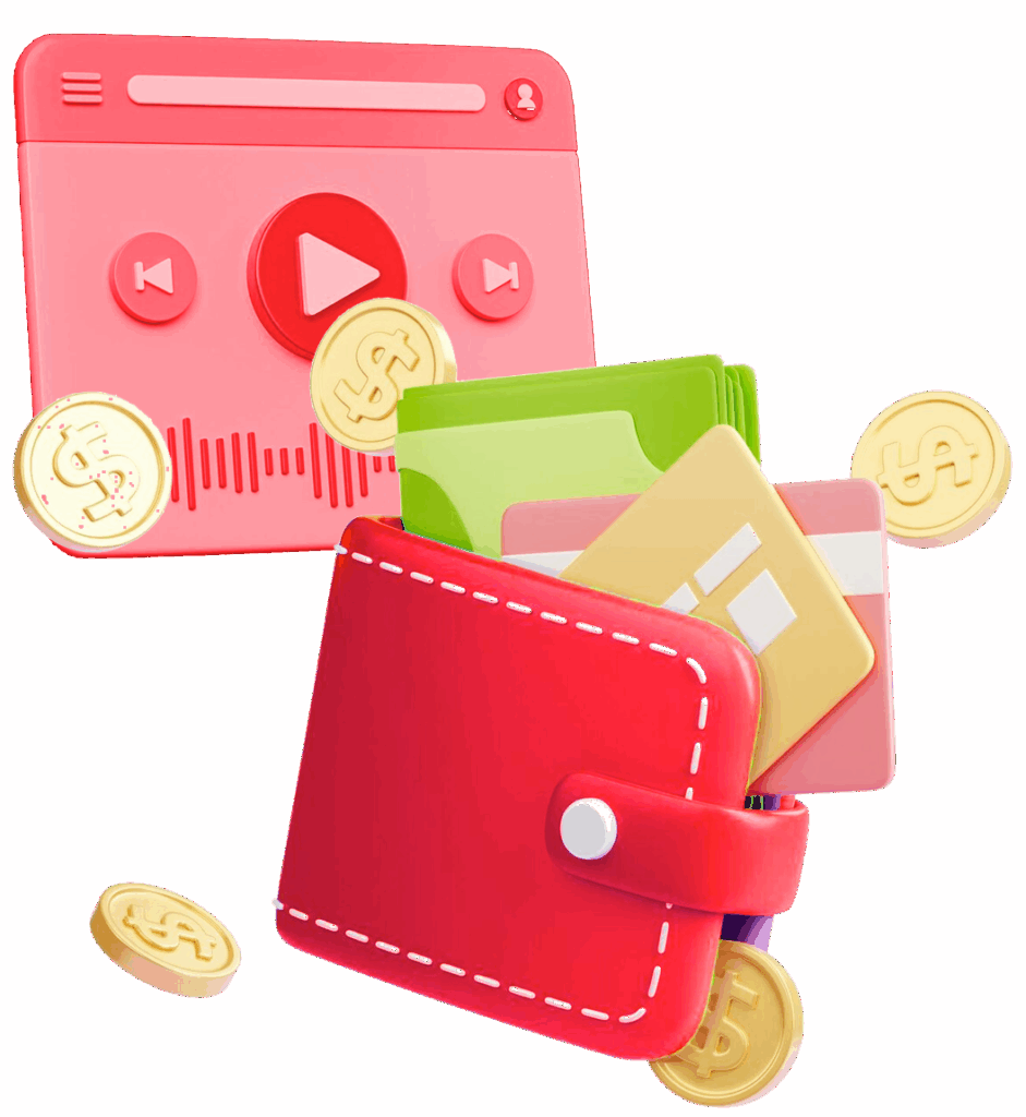 Earn-From-Stream-on Uplicast